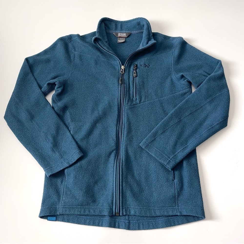 Men's Outdoor Research Soleil Fleece Jacket Blue Size Small